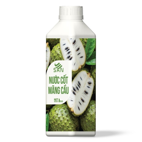SAN Concentrated Soursop Drink Base 1KG