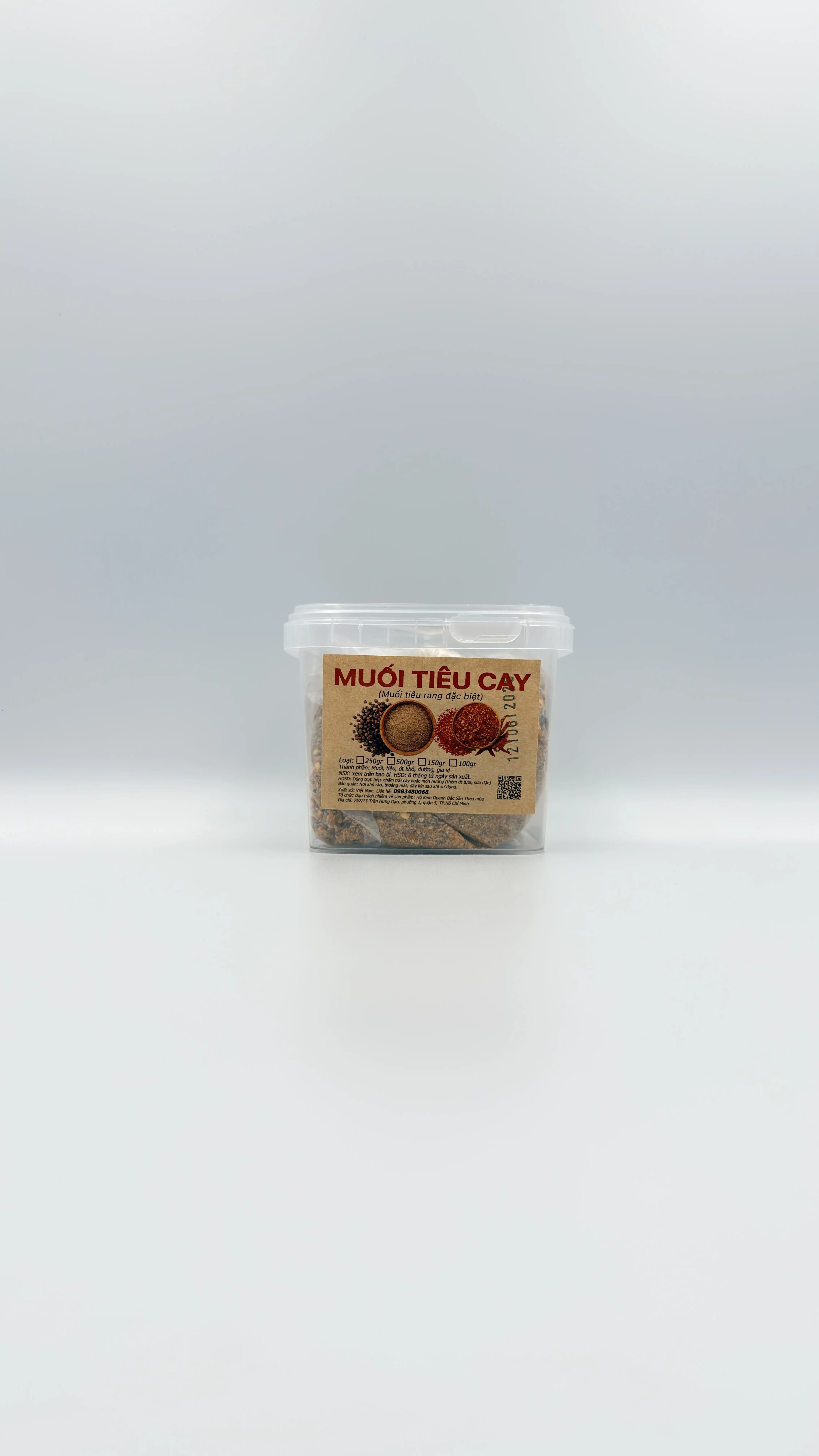 Vietnamese Spicy Salt Pepper Seasoning 250g (Muối Tiêu Cay)