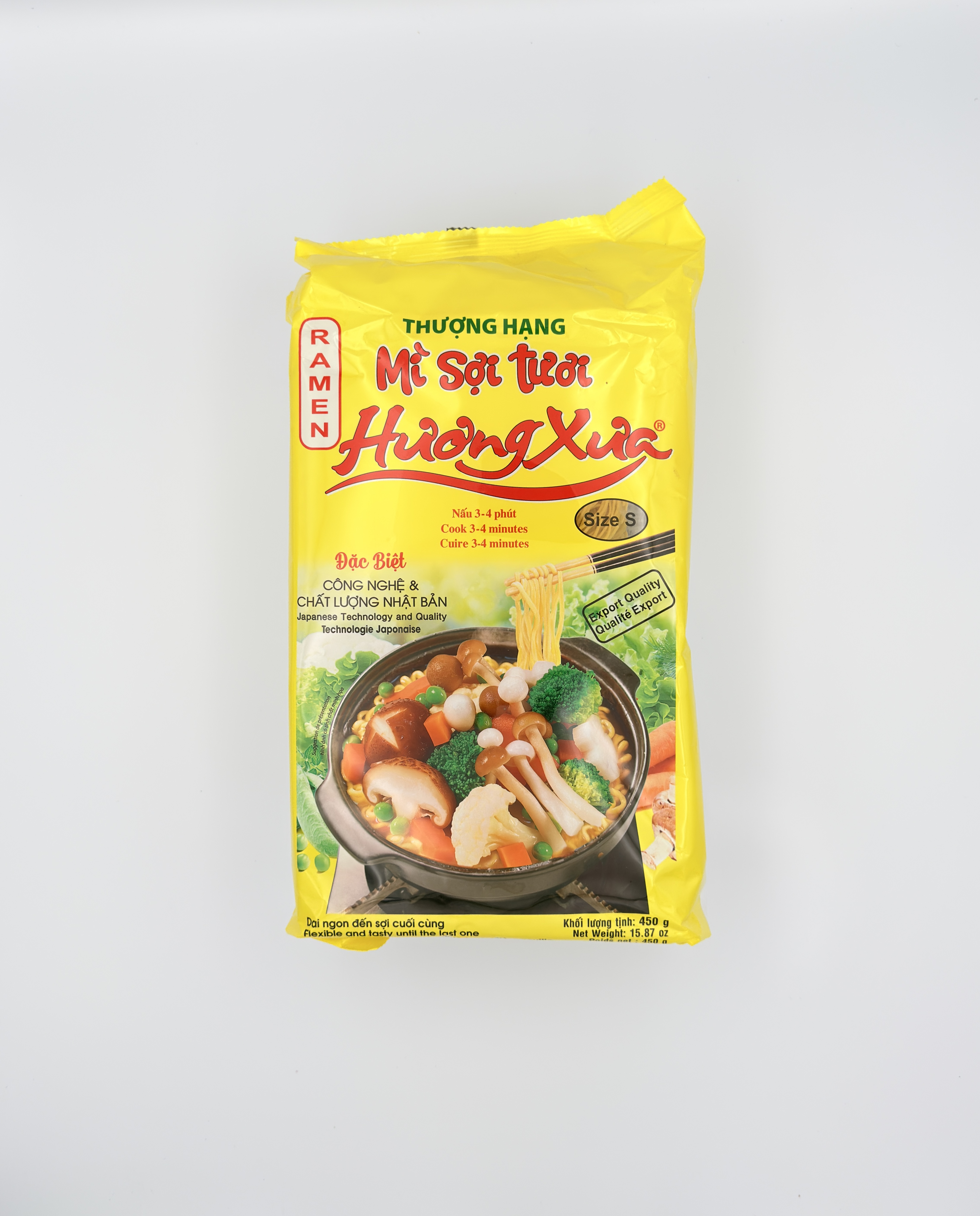 Huong Xua Premium Fresh Vietnamese Noodles (Mì Sợi Tươi)