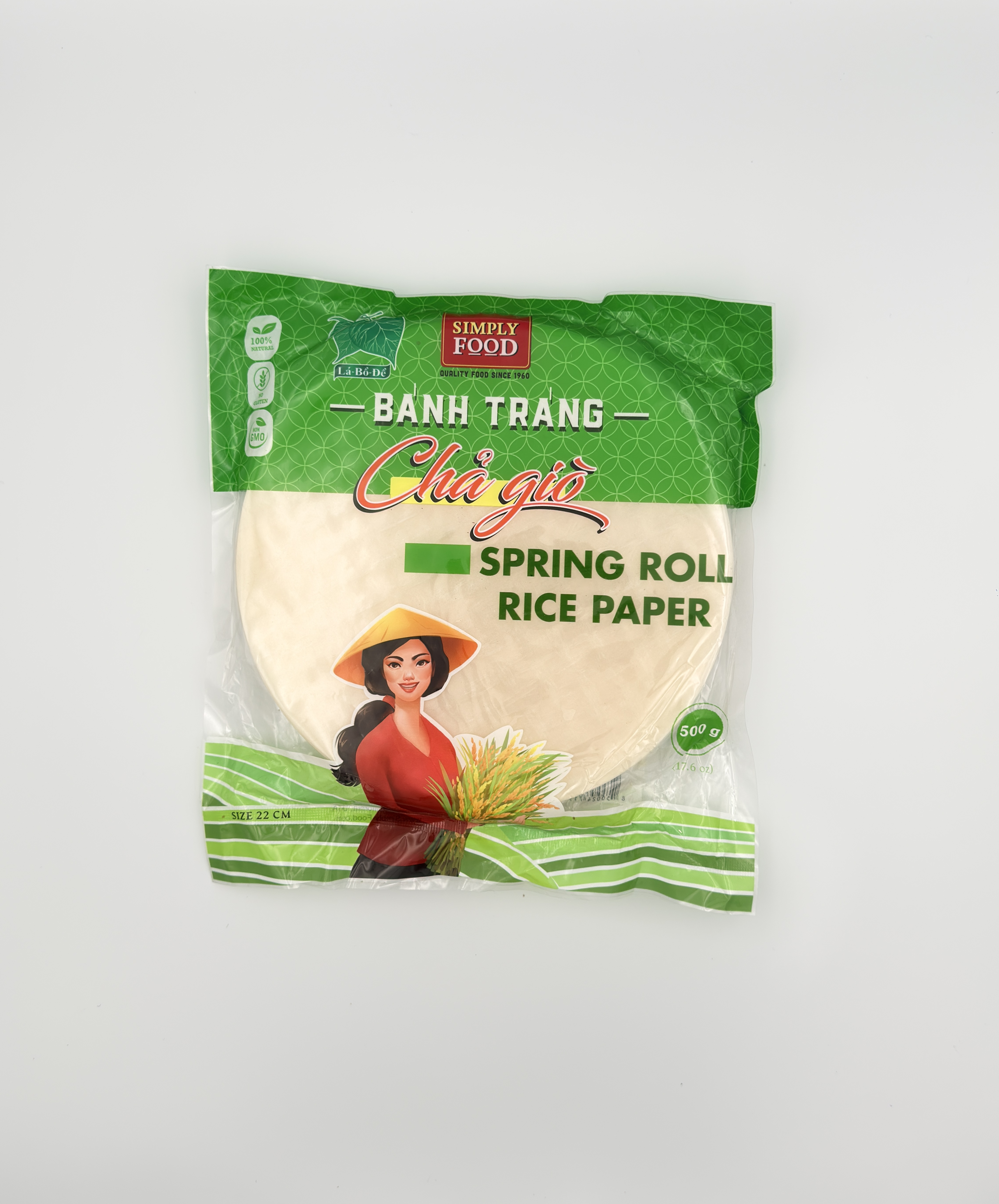 SF Spring Roll Rice Paper Wrappers 22cm (Bánh Tráng Chả Giò)