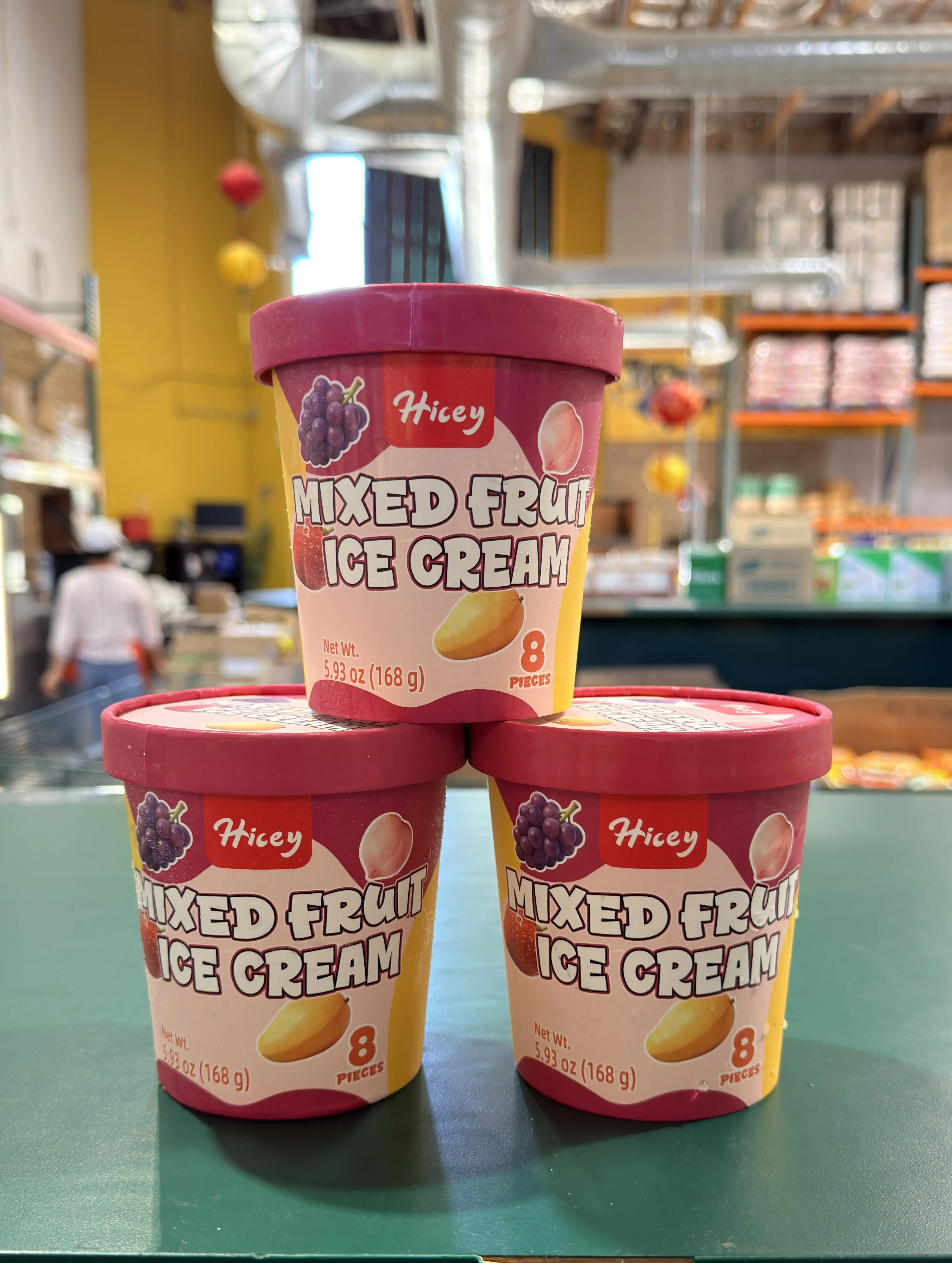 Hicey Mixed Fruit Ice Cream (Kem Hương Trái Cây Hicey)
