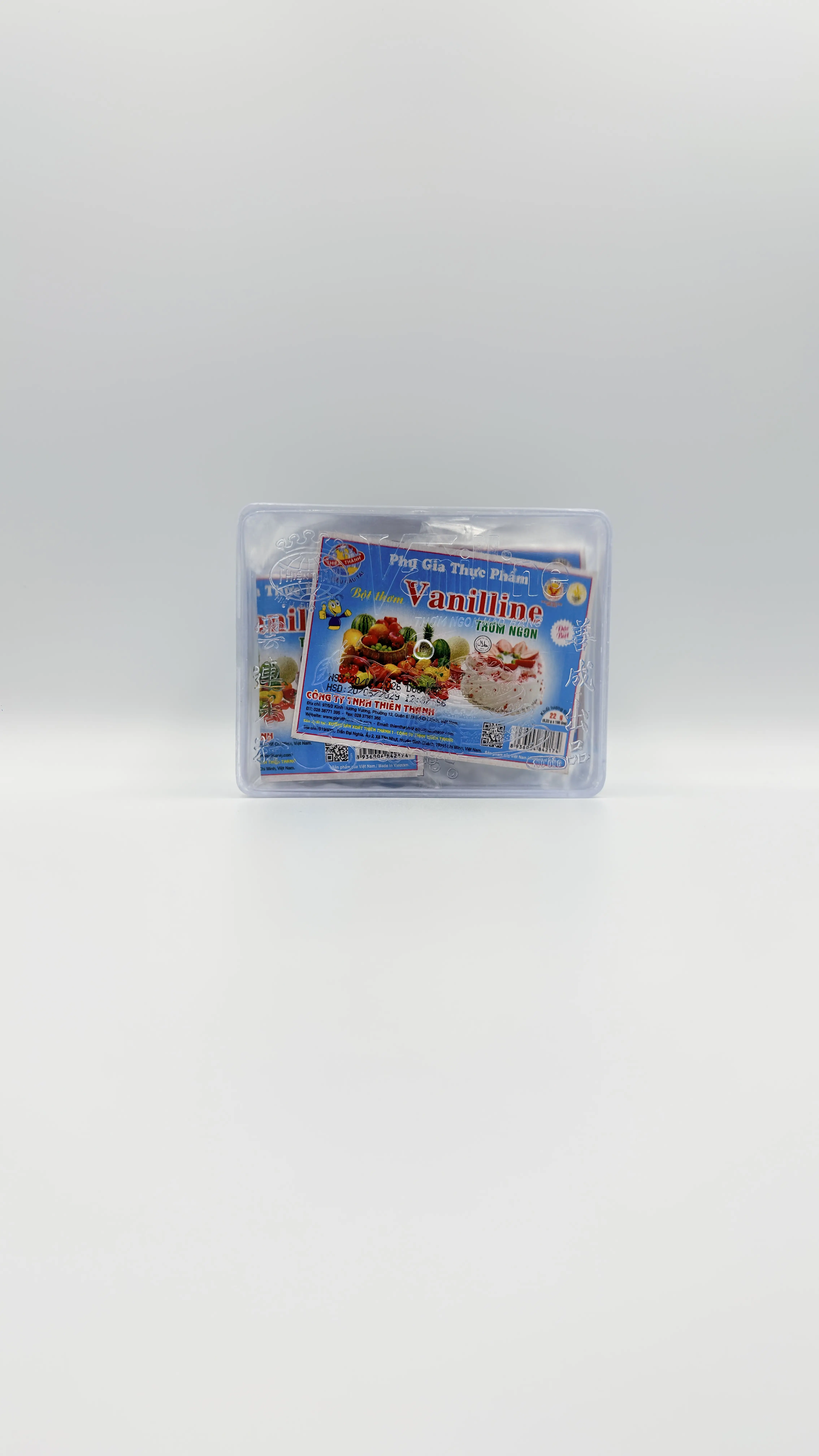 Thien Thanh Vanillin Powder 0.22 g *10counts (Bột Hương Vani)
