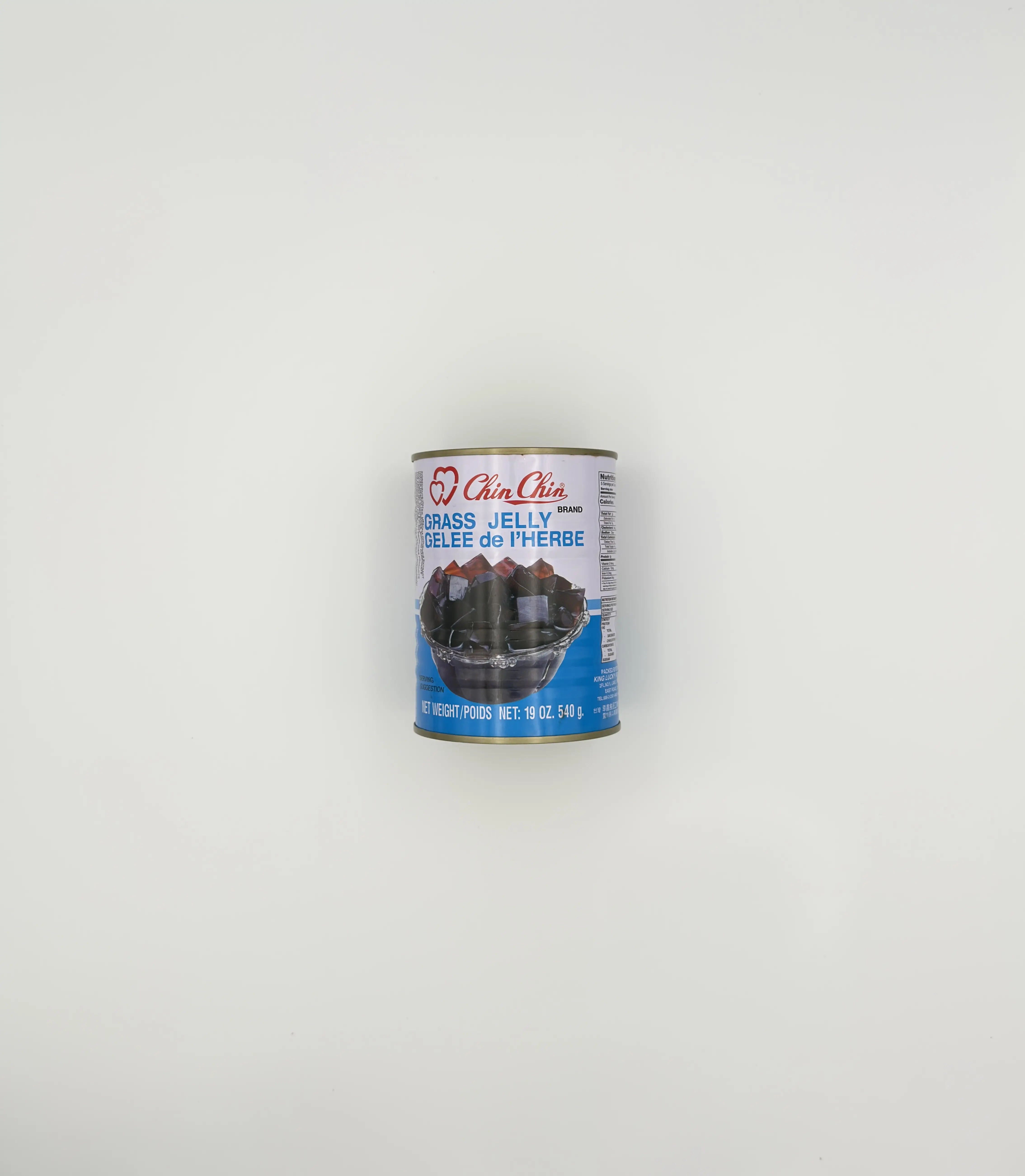 Chin Chin Black Grass Jelly Dessert 19 oz (Chin Chin Thạch Sương Sáo Đen)