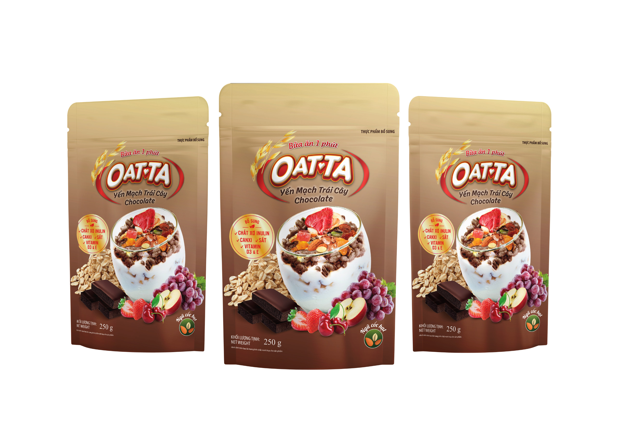 Oatta Fruit Oatmeal – Chocolate Flavor
