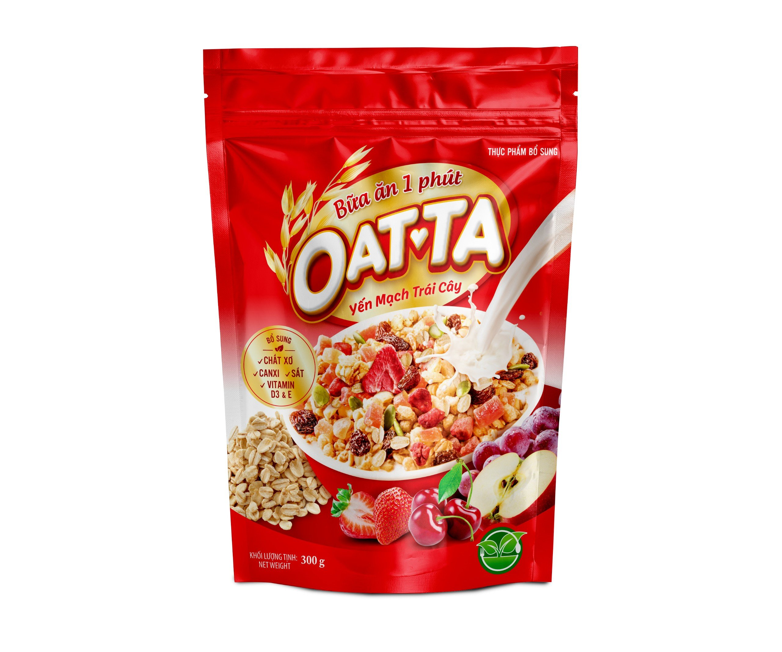 Oatta Fruit Oatmeal – Dried Fruit Flavor