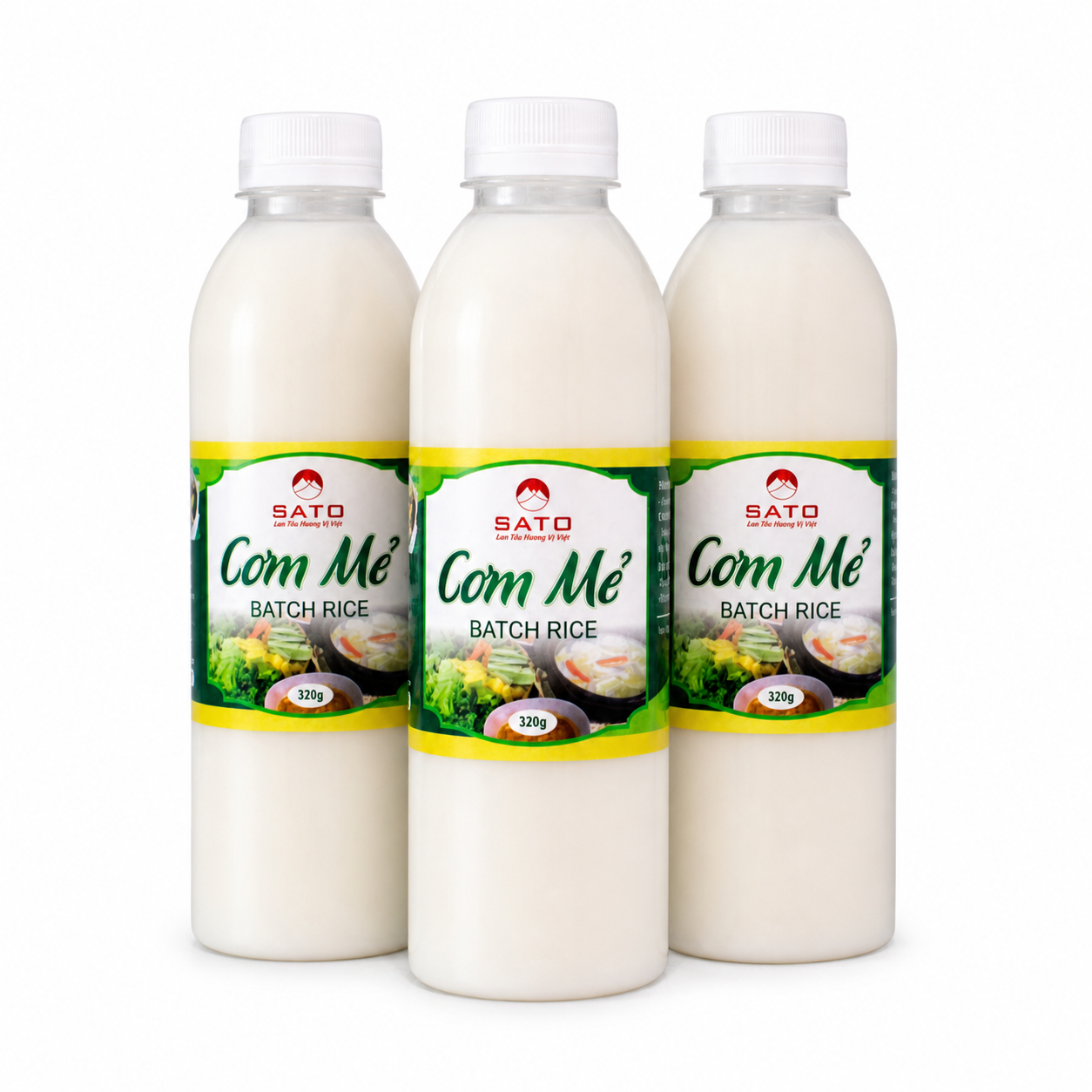 SATO Cơm Mẻ Batch Rice – 320g