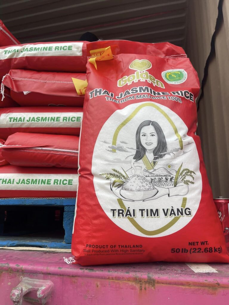 Gạo thơm Thái Lan Trái Tim Vàng (Golden Heart Thai Jasmine Rice)