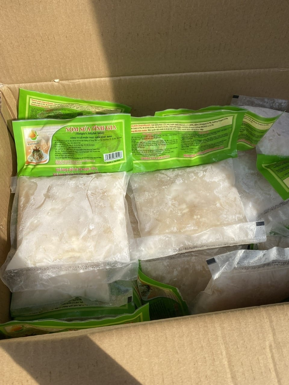 Nộm Sứa Tĩnh Gia Ăn Liền (Tinh Gia Jellyfish Salad) - Gói 250g