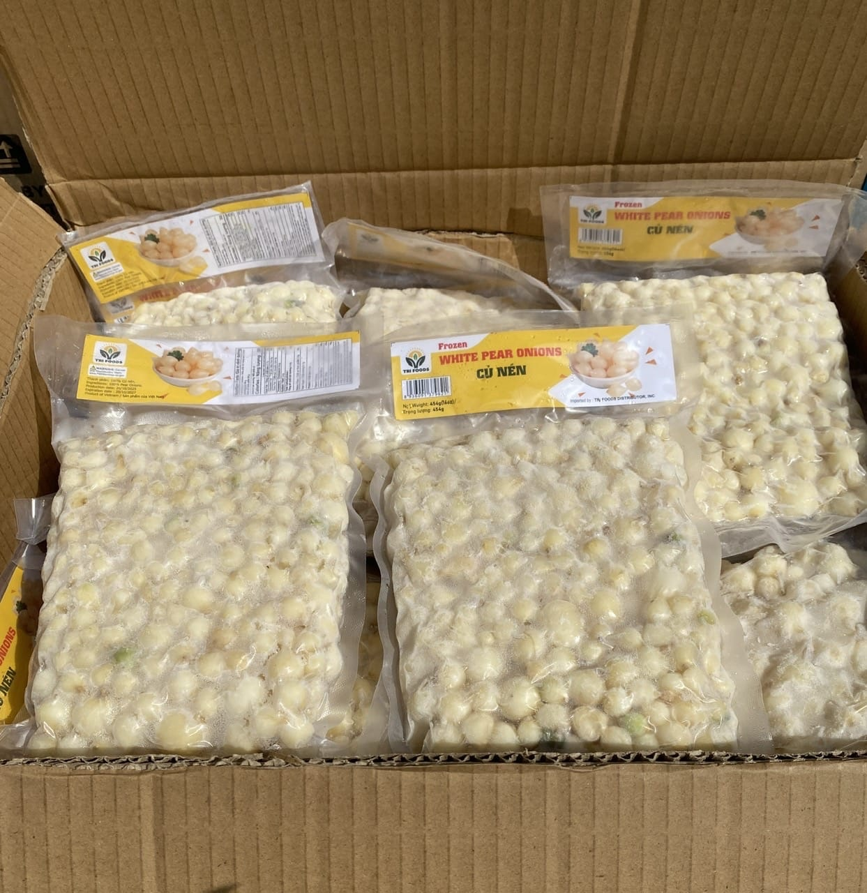 Củ Nén Miền Trung Tri Foods – Gia Vị Đặc Trưng, Thơm Nồng (Frozen White Pear Onions)