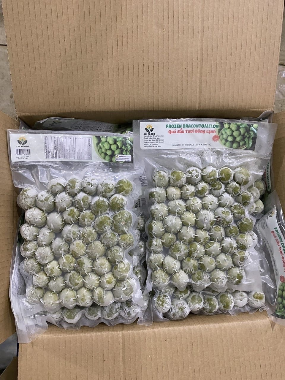 Frozen Dracontomelon (Quả sấu đông lạnh)