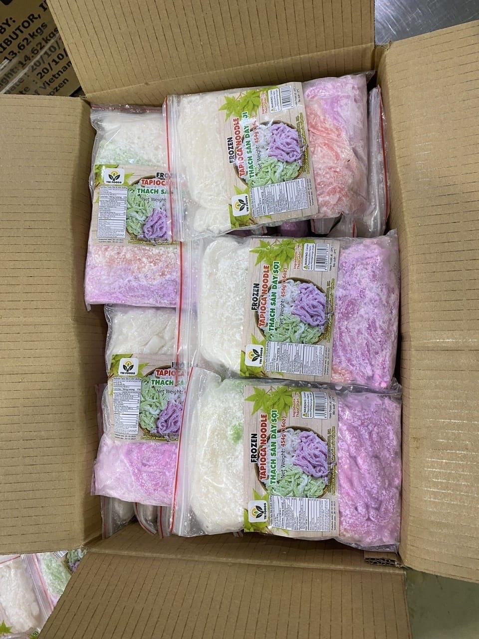 Frozen Tapioca Noodle (Thạch sắn dây sợi)