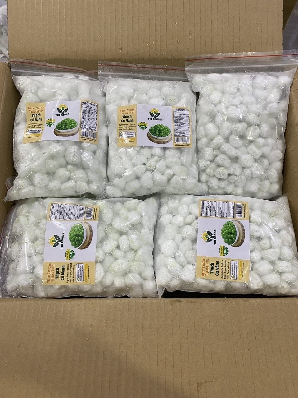 Thạch Củ Năng Tri Foods – Giòn Sần Sật, Thanh Mát (Water Chestnut Tapioca Pearl)