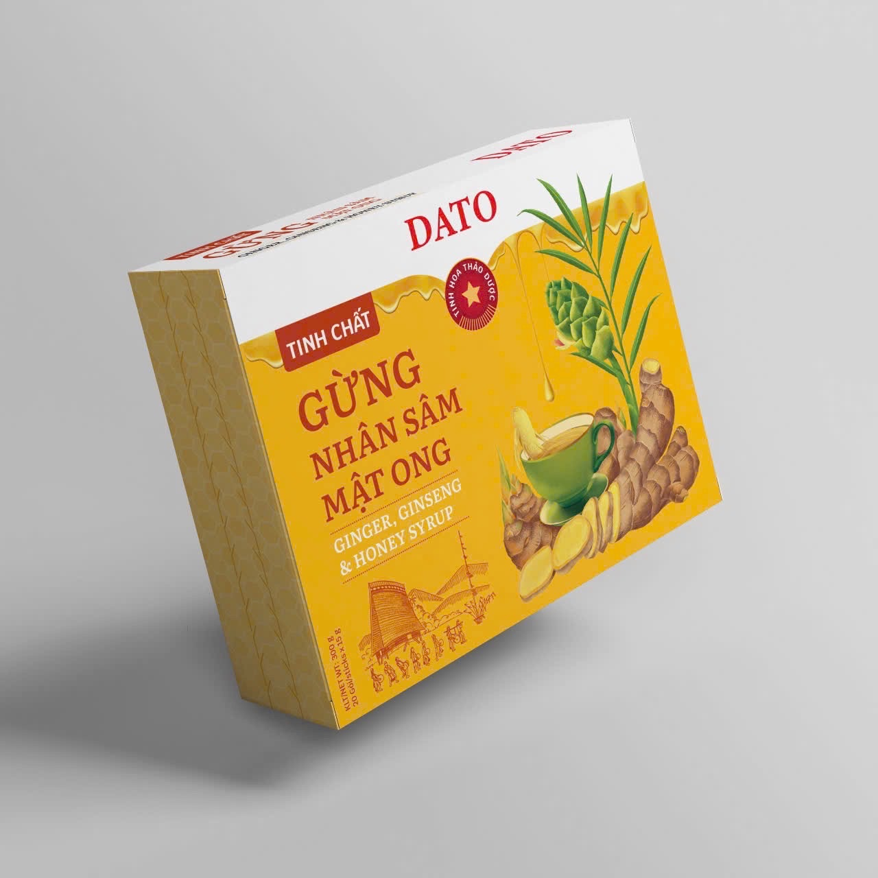 Gừng Nhân Sâm Mật Ong - DATO