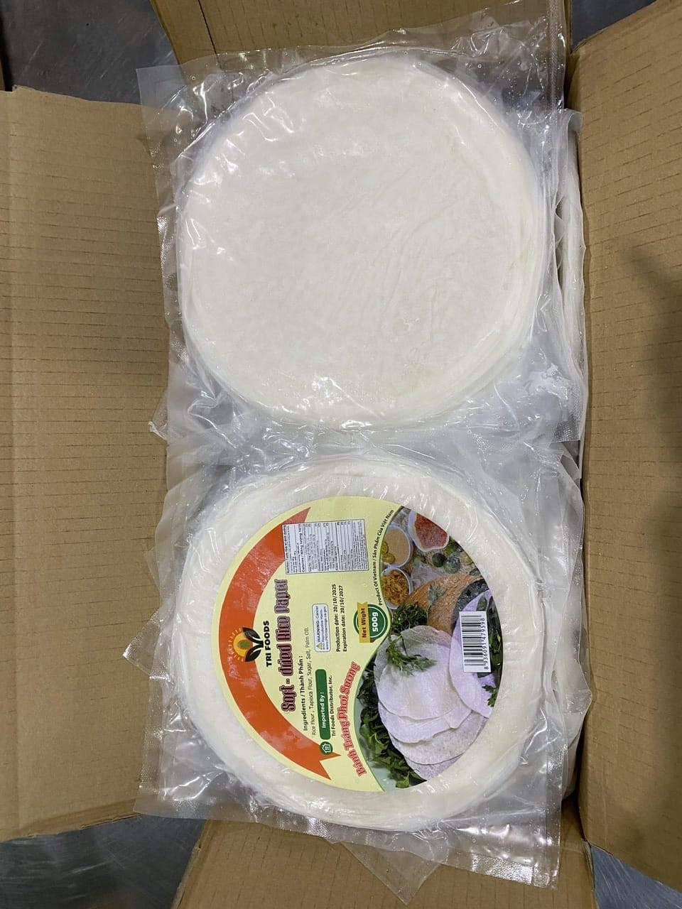Bánh Tráng Phơi Sương Tri Foods – Dẻo Mềm, Chuẩn Vị Tây Ninh (Soft-dried Rice Paper)