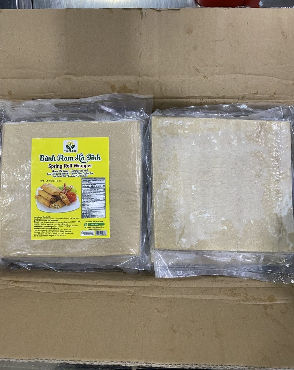 Bánh Ram Hà Tĩnh Tri Foods – Giòn Tan, Vàng Óng (Spring Roll Wrapper)