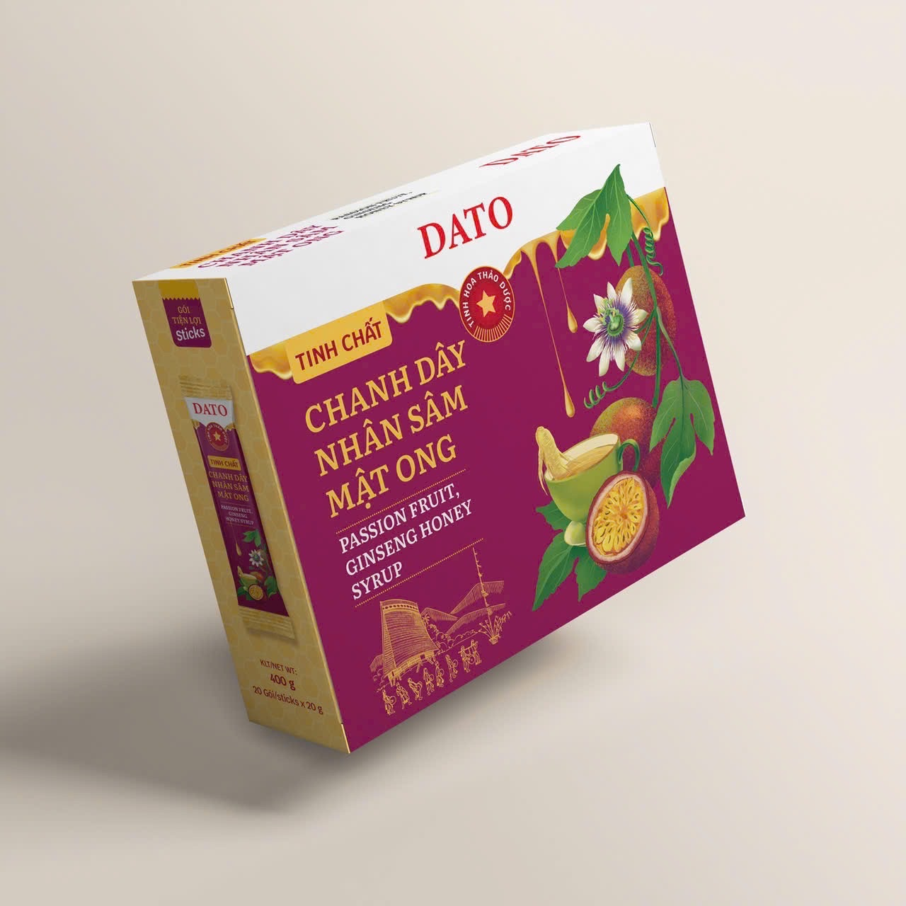 Chanh Giây Nhân Sâm Mật Ong - DATO