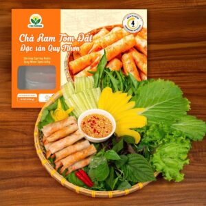 Chả Ram Tôm Đất Quy Nhơn Tri Foods (16 oz / 454g) – Giòn Tan Từng Miếng