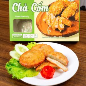 Chả Cốm Hà Nội Tri Foods (16 oz / 454g) – Dẻo Thơm Vị Cốm Mới.