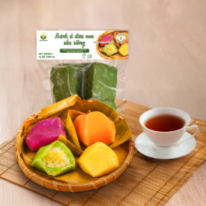 Bánh Ít Dừa Non Sầu Riêng Trifood – Sự Hòa Quyện Tuyệt Đỉnh Giữa Dẻo Thơm Và Béo Ngậy