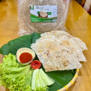 Bánh Tráng Nước Cốt Dừa – Vị Béo Thơm Lừng, Giòn Tan Từng Miếng