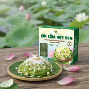 Xôi Cốm Hạt Sen Trifood – Tinh Túy Quà Quê, Đượm Hương Thu Hà Nội